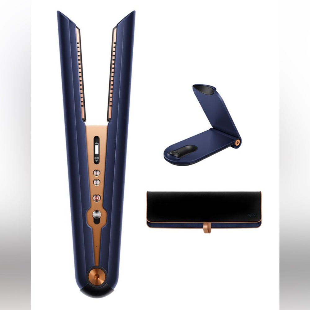 Dyson Corrale Navy and Copper Hair Styler NIB